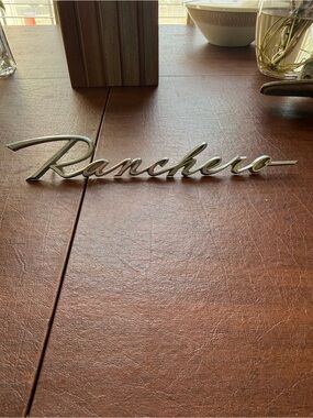 Original 1965 ford ranchero emblem